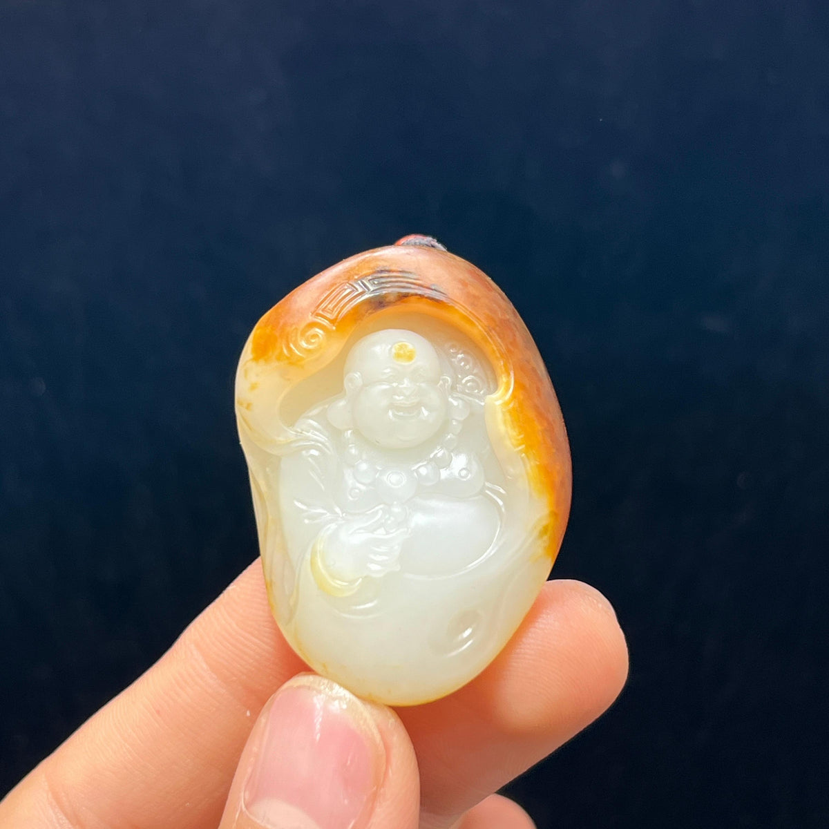 和田玉籽料弥勒佛（31.0g）