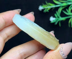和田玉糖白羊脂玉下山虎山水牌（49.1g）