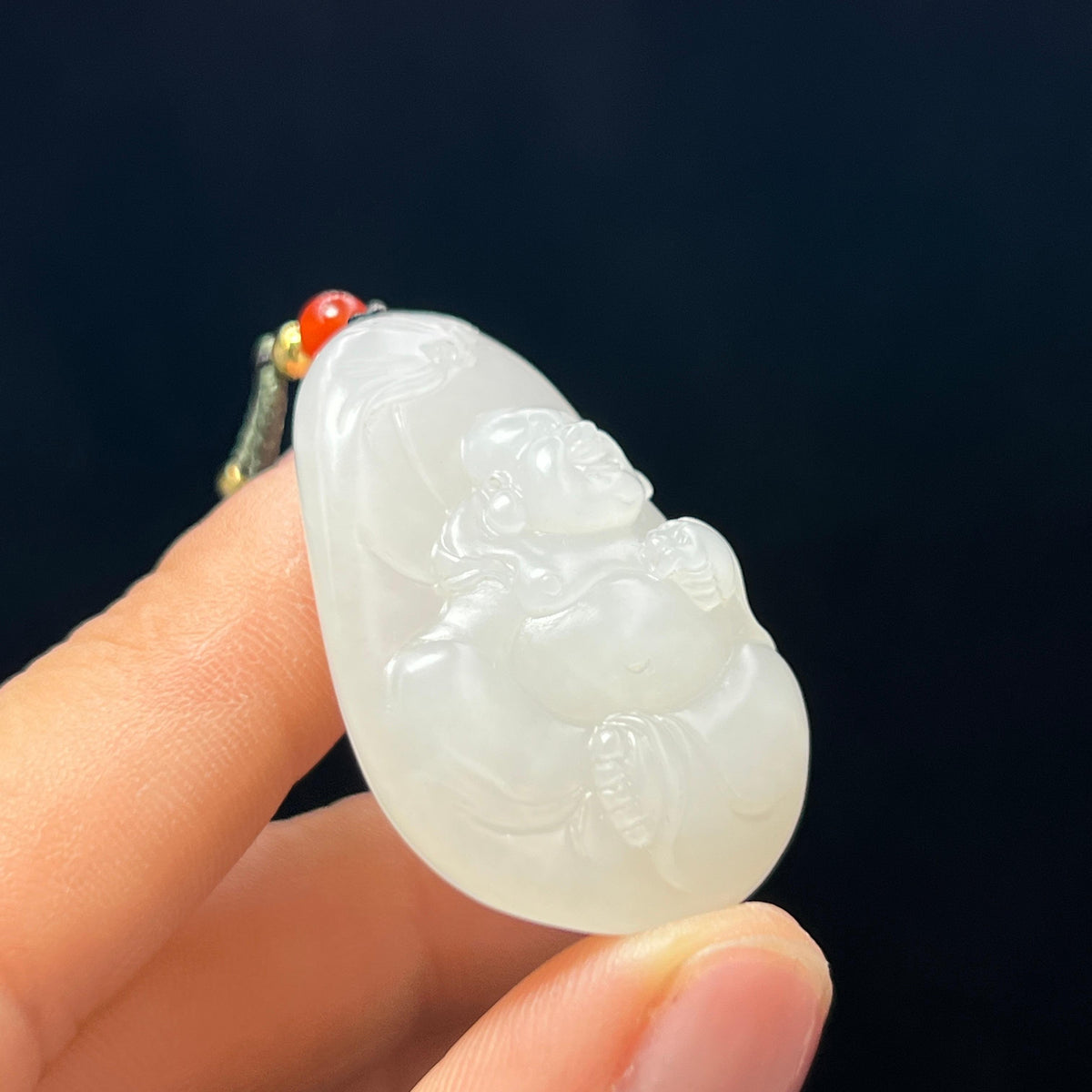 和田玉籽料弥勒佛（17.5g）