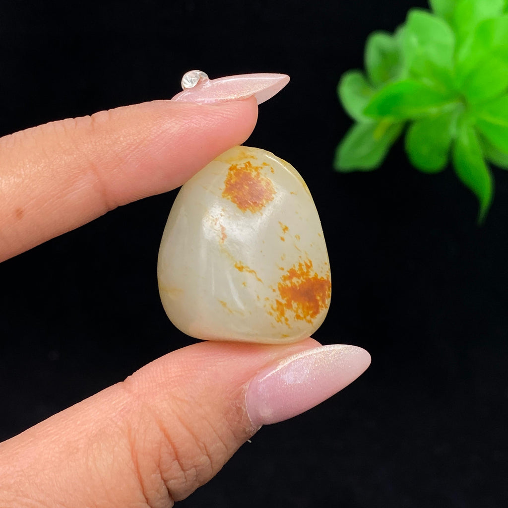 和田玉聚黄皮籽料（21.3g）
