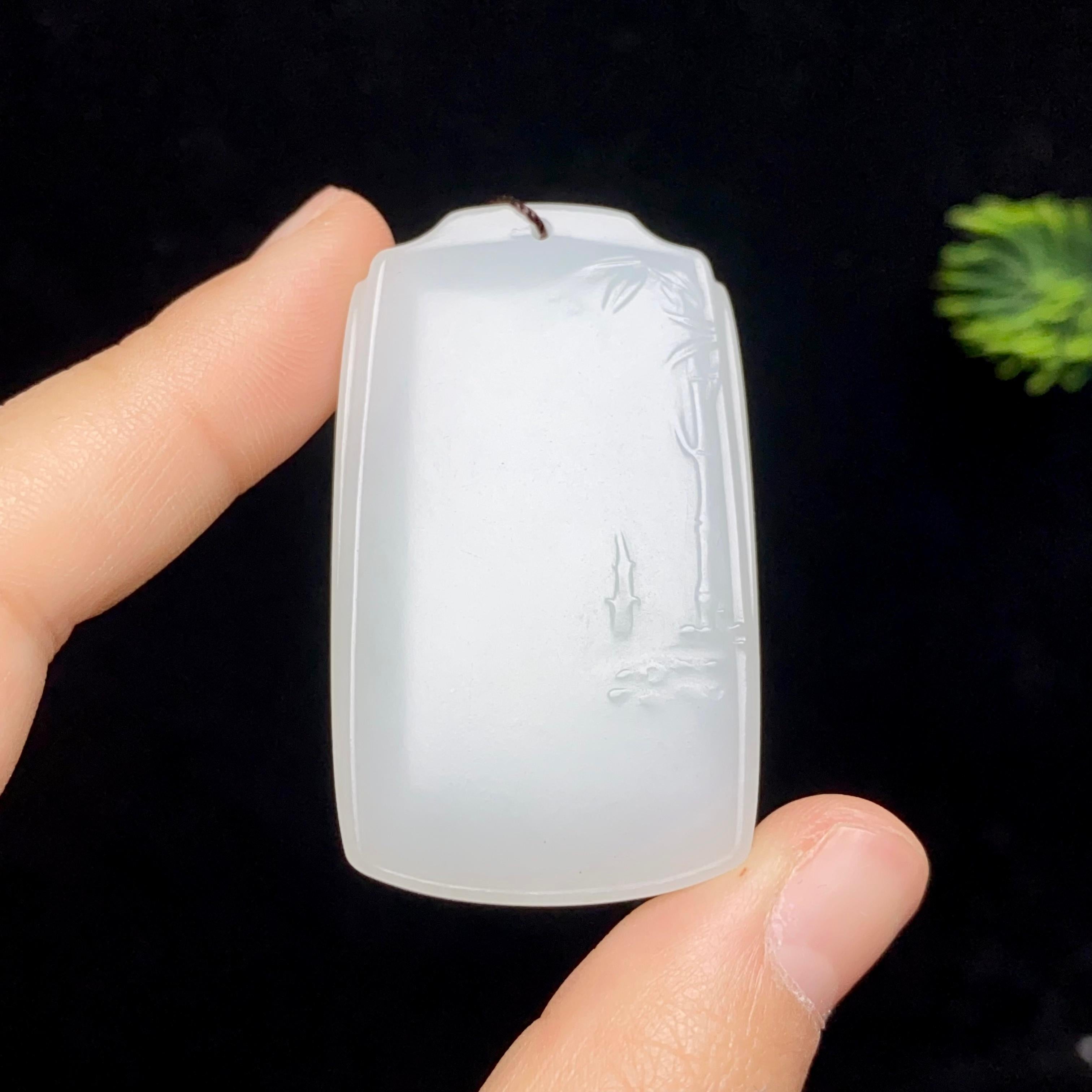 和田玉白玉生肖鸡（30.2g）