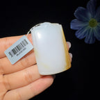 和田玉糖白平安无事牌（31.4g）