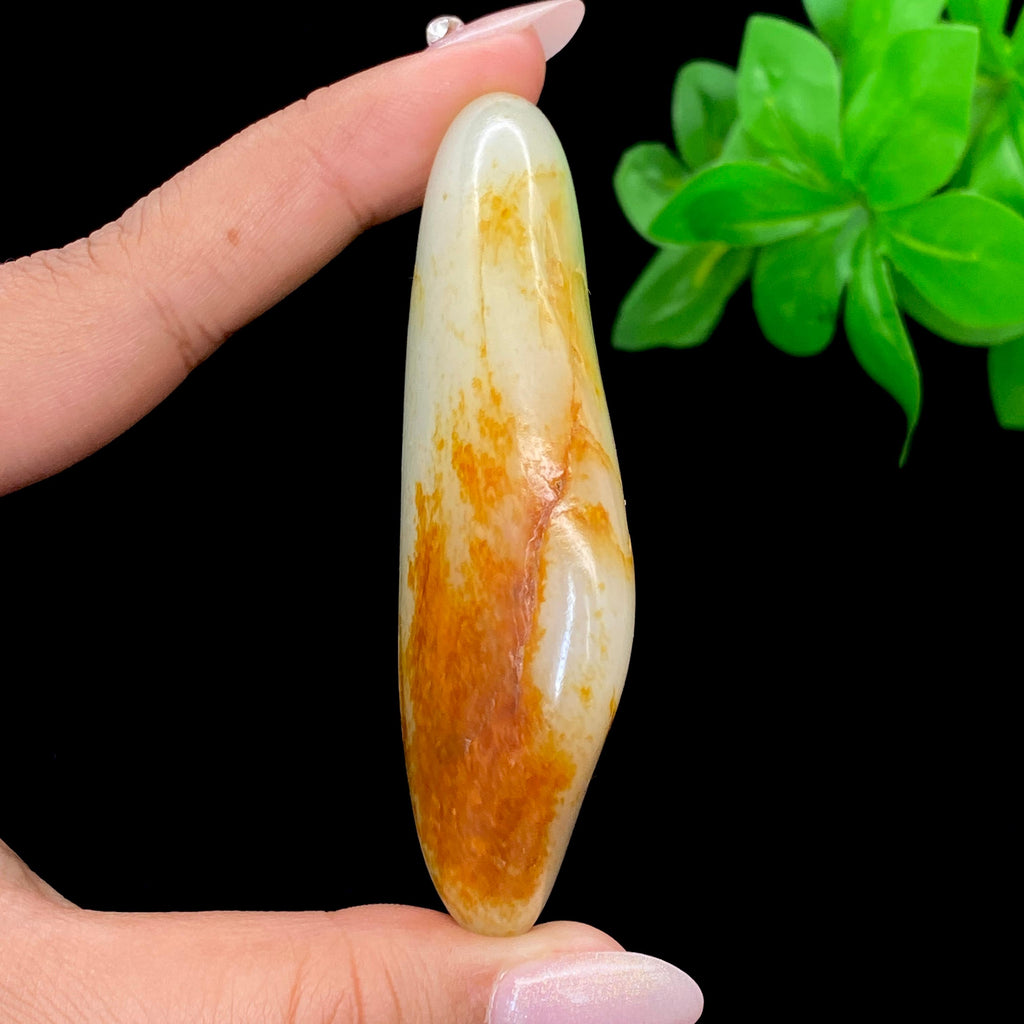 和田玉聚黄皮籽料（95g）