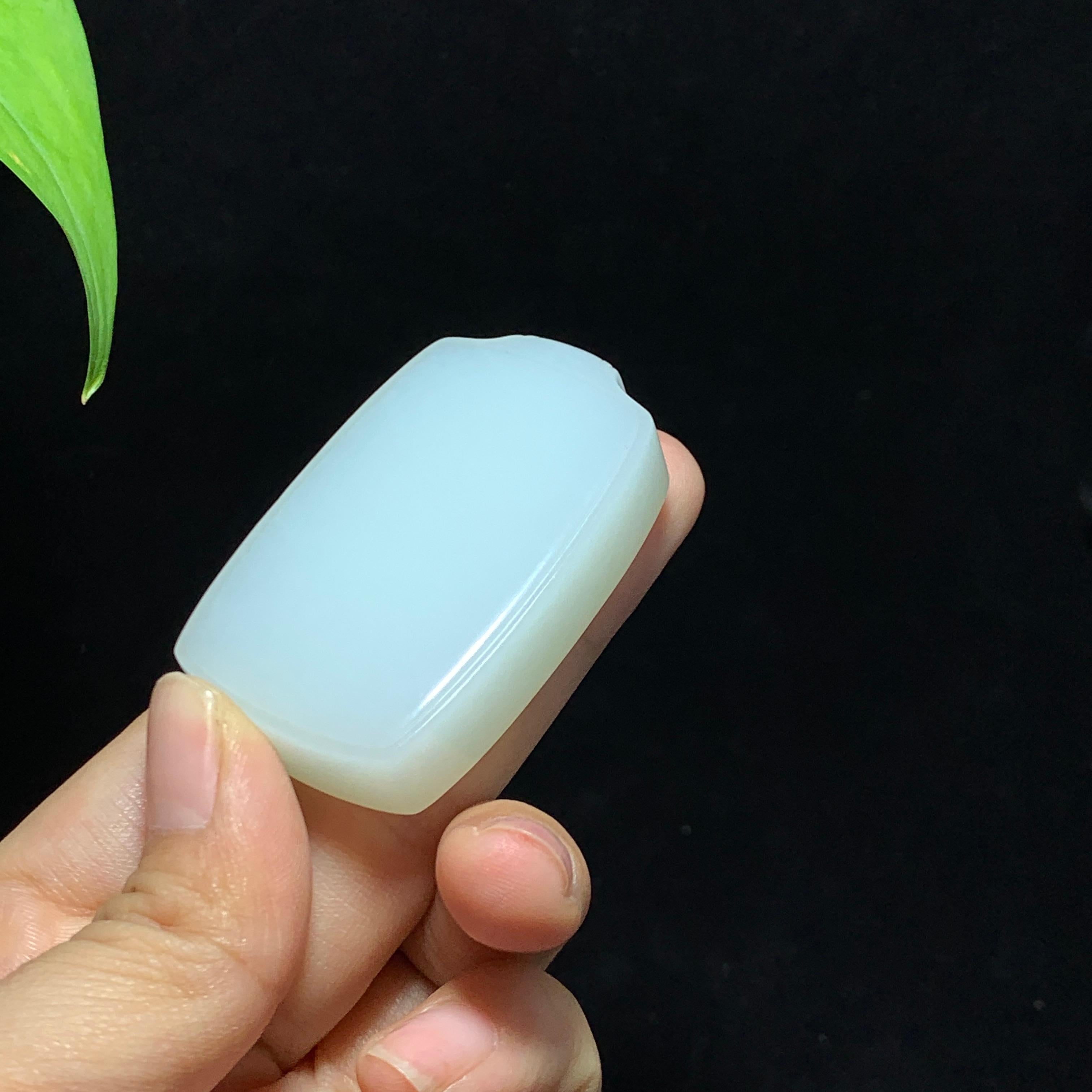 和田山料白玉无事牌挂件（50.0g）