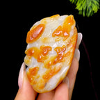 和田玉籽料代代数钱把件（85.6g）
