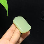 和田山料黄口无事牌挂件（44.4g）