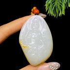 和田玉籽料观音（54.3g）