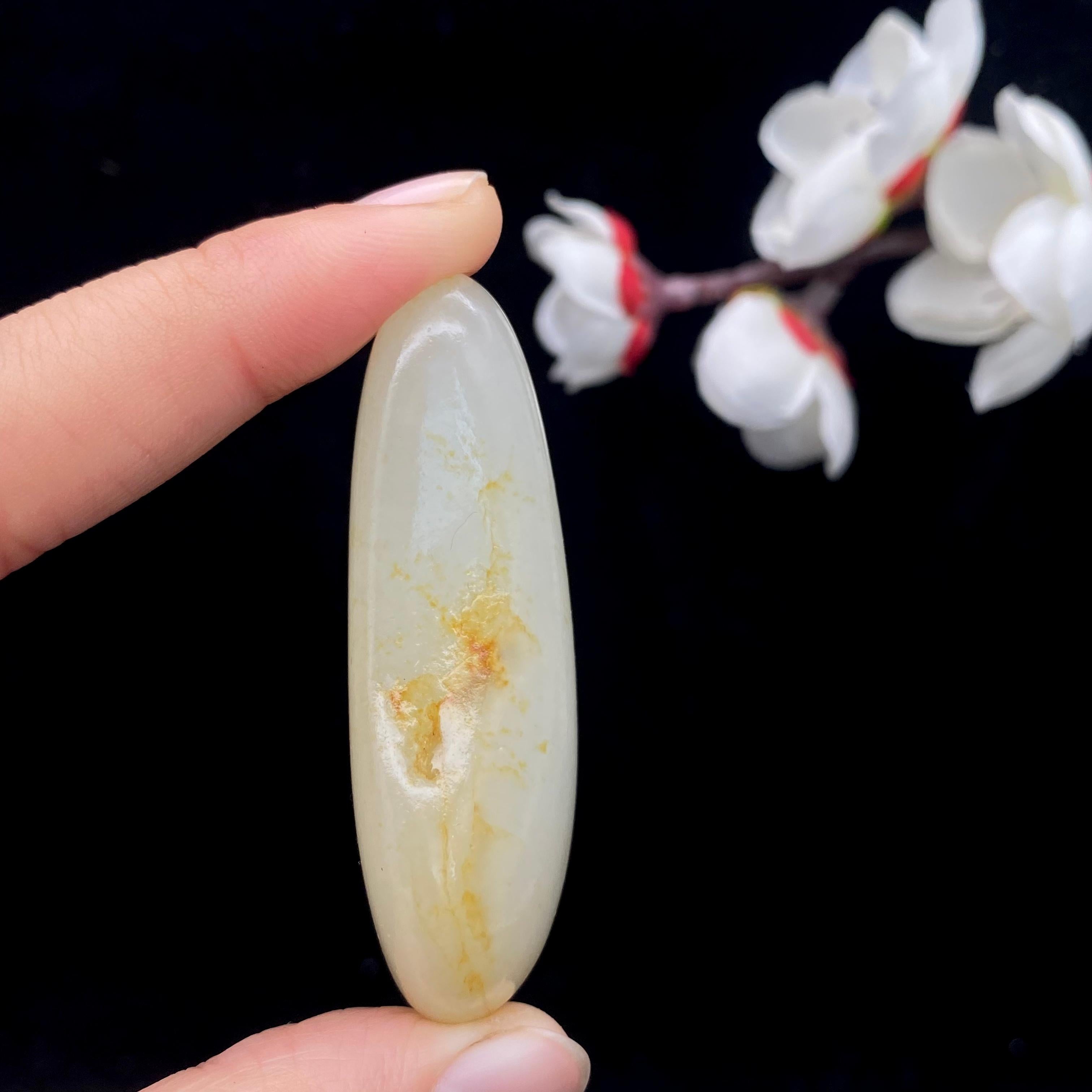 和田玉洒金皮籽料挂件（51.3g）