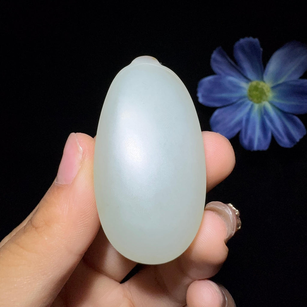 和田玉籽料平安无事牌（29.3g）