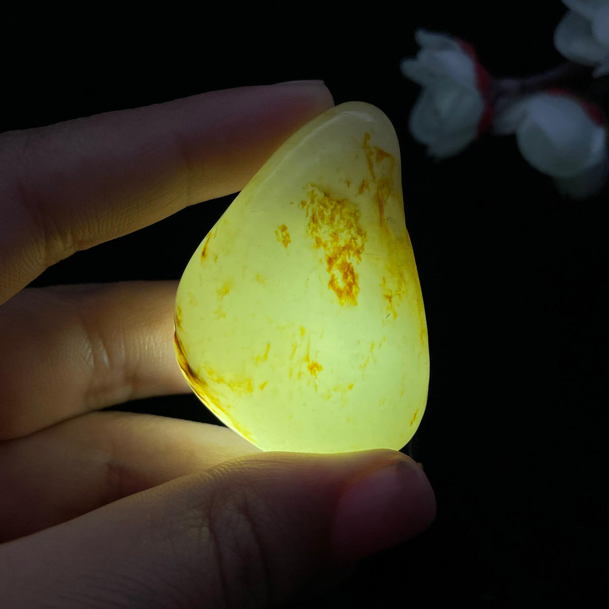 和田玉洒金皮籽料（38.3g）