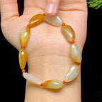 和田玉黄皮籽料手串（21.53g）