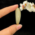 和田玉聚红皮青花底籽料挂件（20.5g）