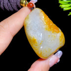 和田玉籽料钟馗（56.3g）