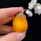 和田玉秋梨皮籽料吊坠籽（11.2g）