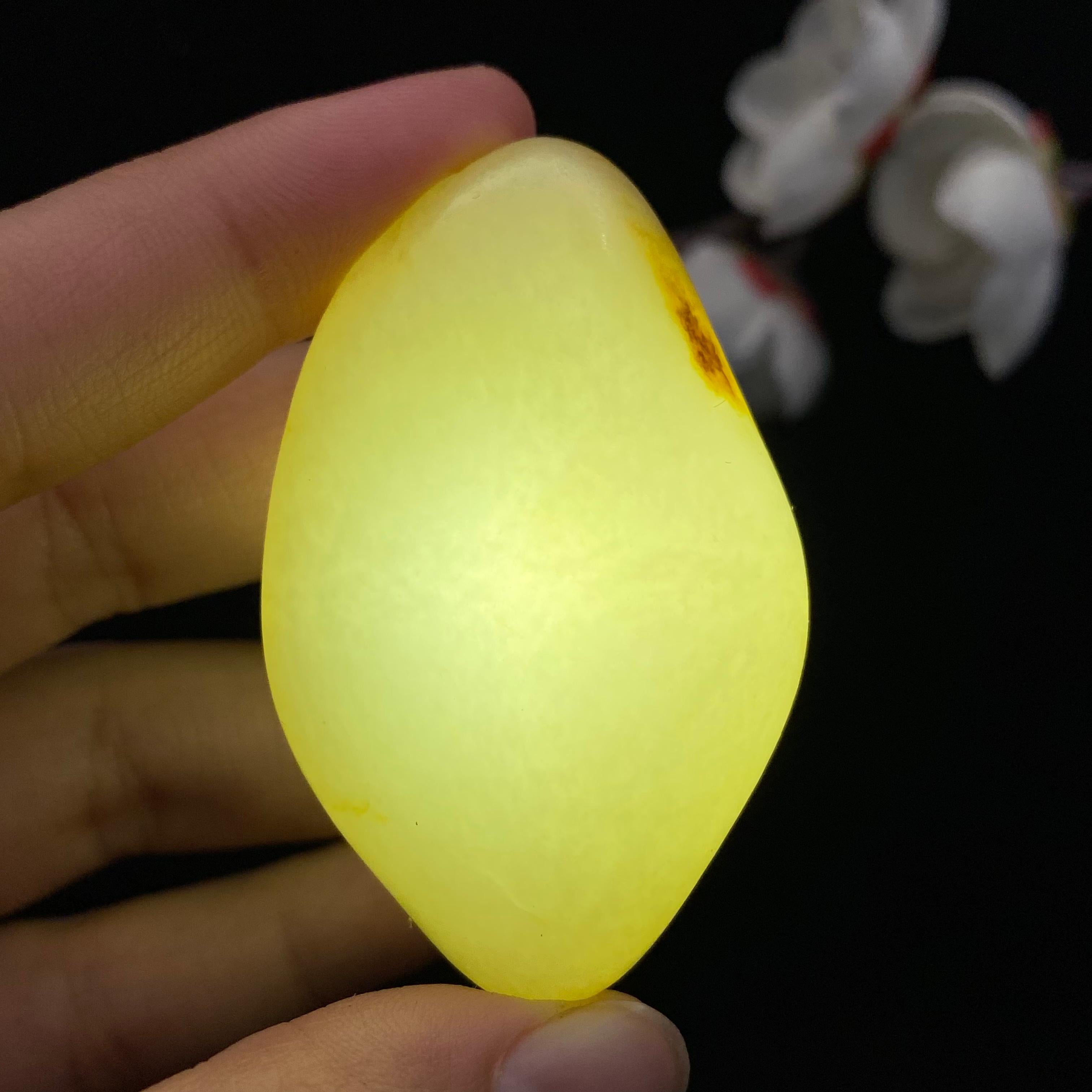 和田玉白玉籽料（39.5g）