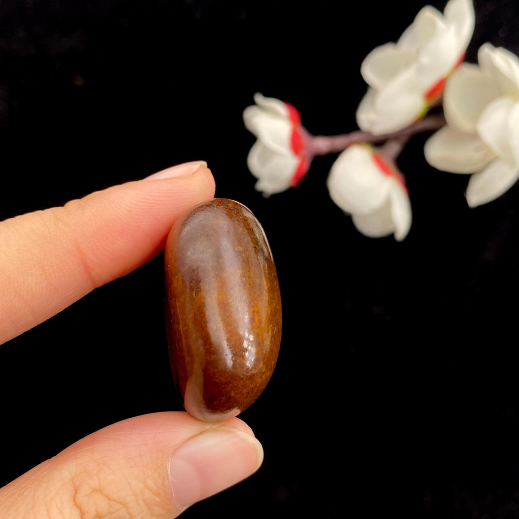 和田玉聚红皮籽料挂件（27.2g）