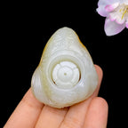 和田玉籽料双龙扳指（83.2g）
