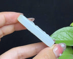 新疆和田玉且末糖羊脂玉观音（33.5g）