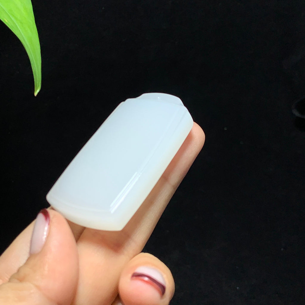 和田山料白玉无事牌挂件（37.5g）