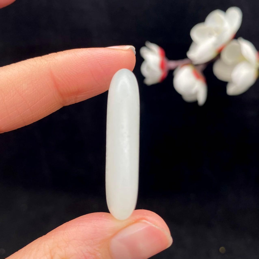 和田玉白玉籽料挂件（21.3g）