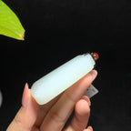 和田山料白玉无事牌挂件（47.7g）
