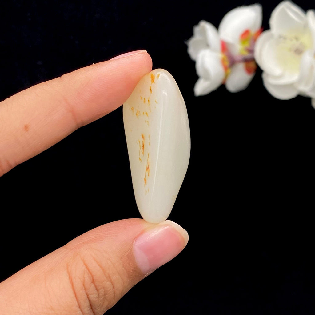 和田玉洒金皮籽料挂件（22.3g）