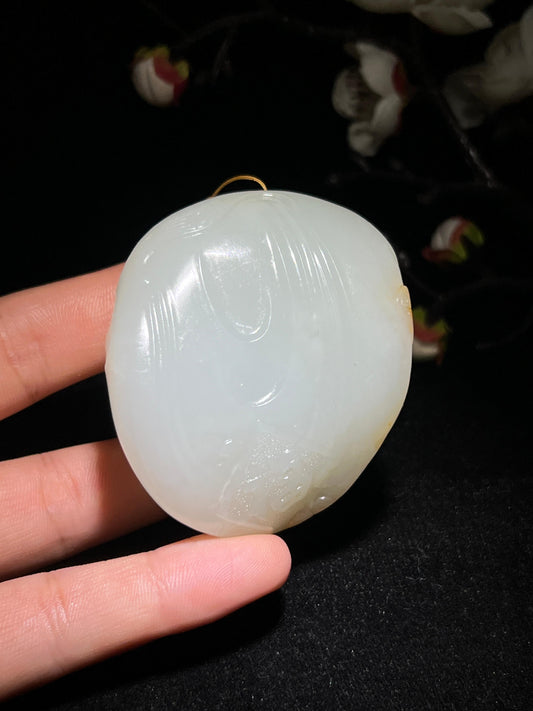 和田籽料财神（131.0g）