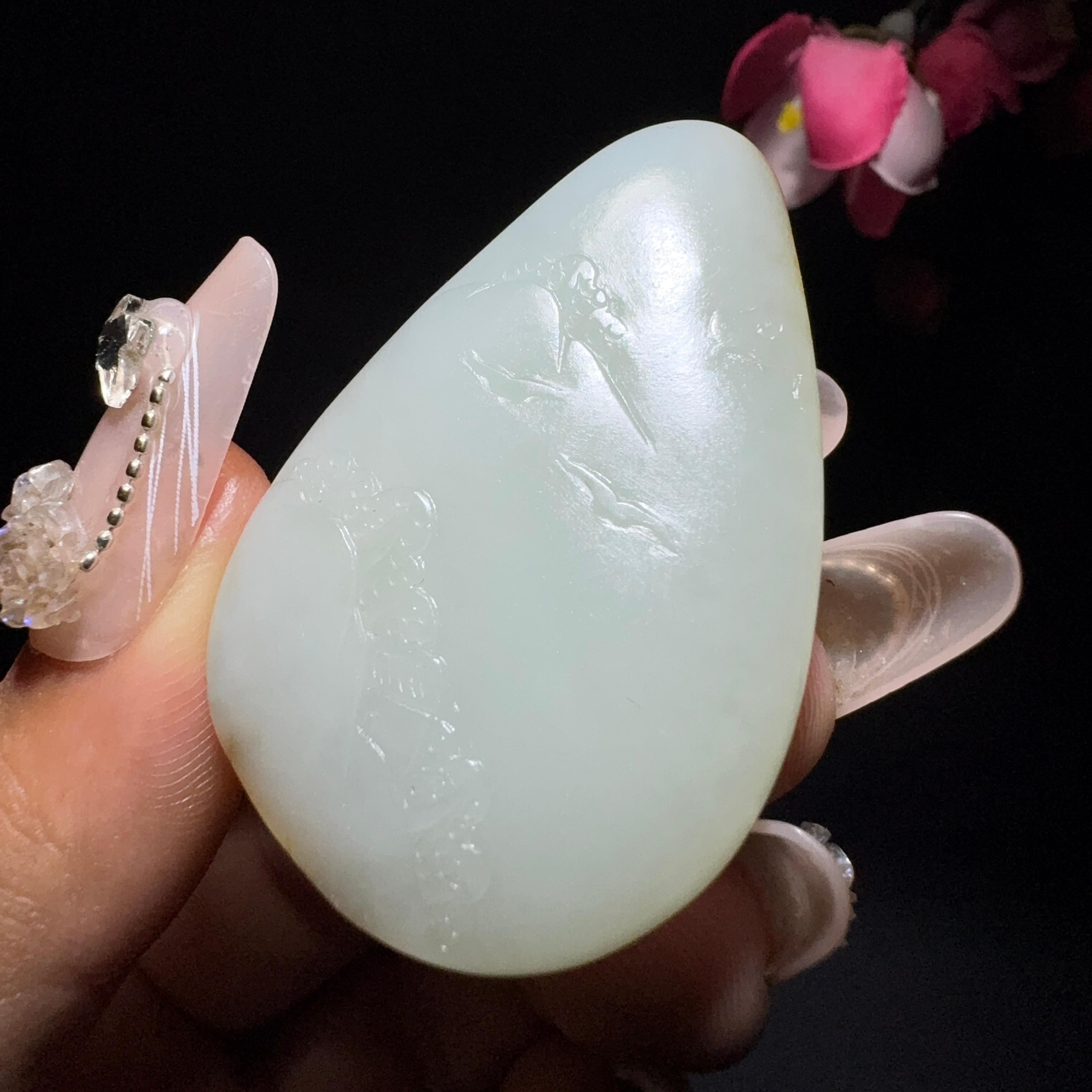 和田玉籽料挂件佛公（27.5g）