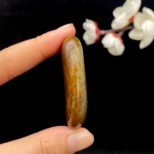 和田玉黄皮籽料挂件（33g）
