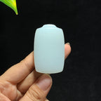 和田山料糖白玉无事牌挂件（52.2g）
