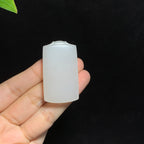 和田山料白玉无事牌挂件（32.3g）
