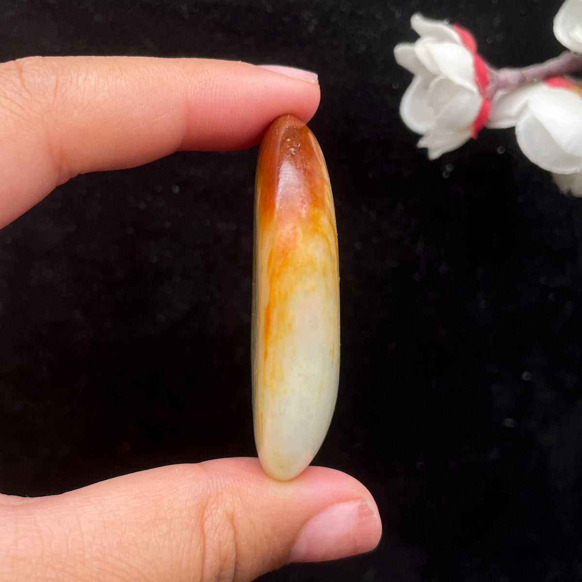 和田玉聚红皮籽料（36.3g）