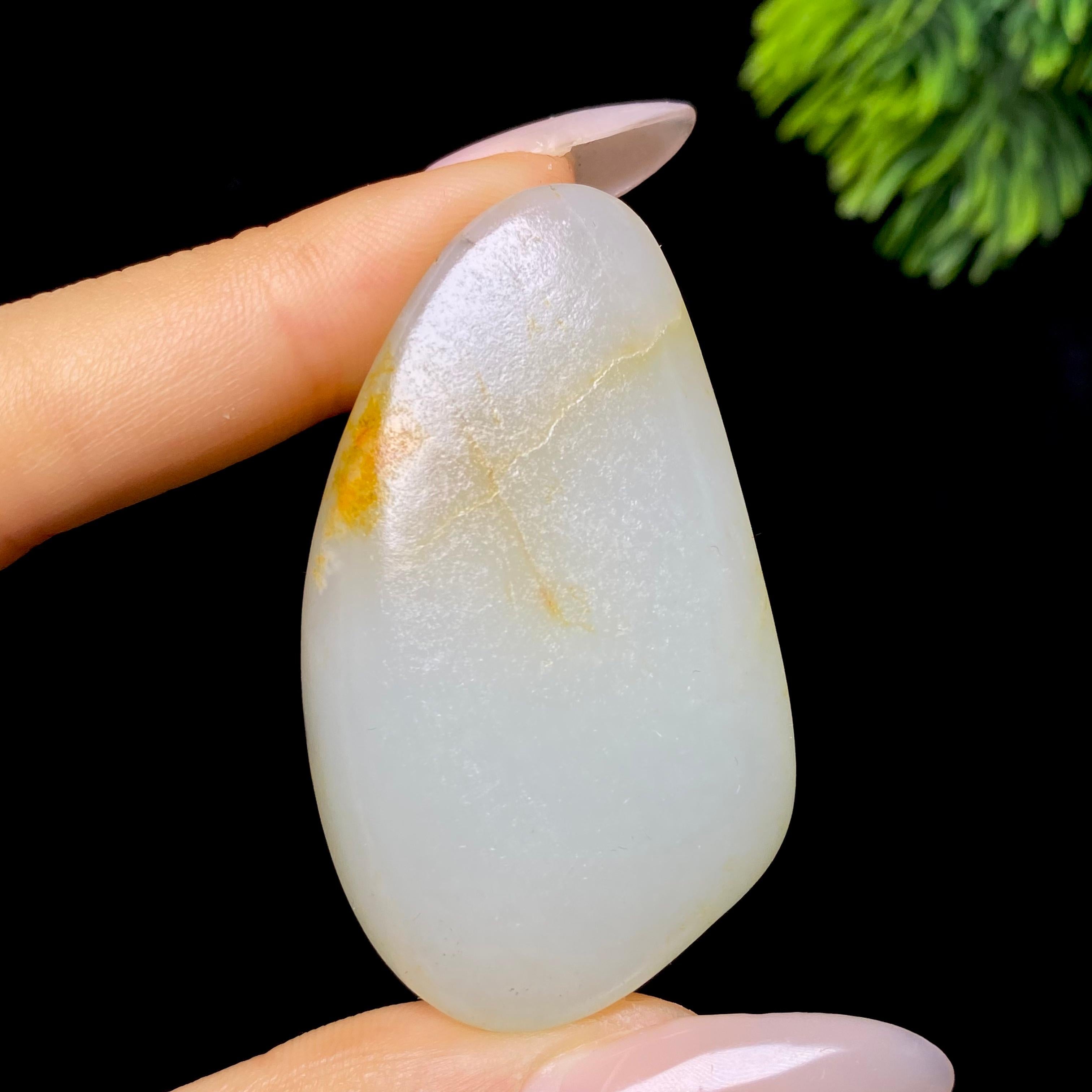 和田玉红皮籽料（31.4g）