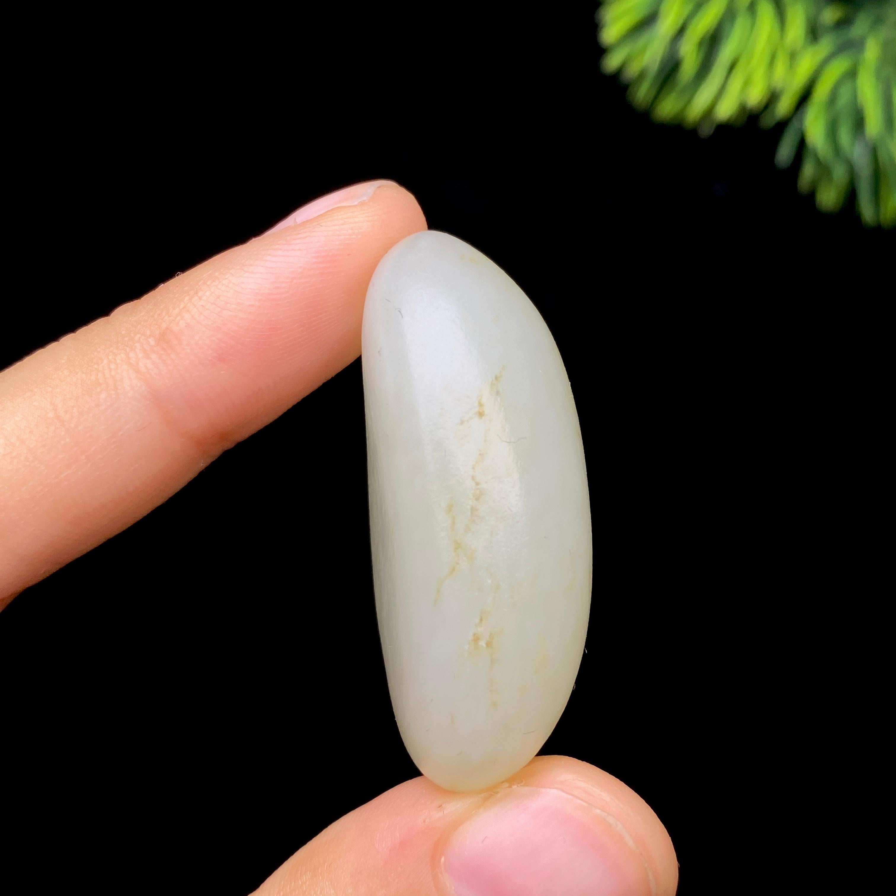 和田玉洒金皮籽料原石（20.5g）