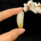 【超值推荐】和田玉洒金皮籽料挂件（18.8g）