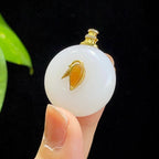 18K金籽料圆牌2606040008（13.7g）