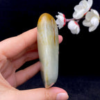 和田玉洒金皮青花籽料（148g）