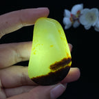 和田玉聚红皮籽料大挂件（59.2g）