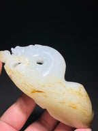 和田玉籽料白玉马（133.0g）