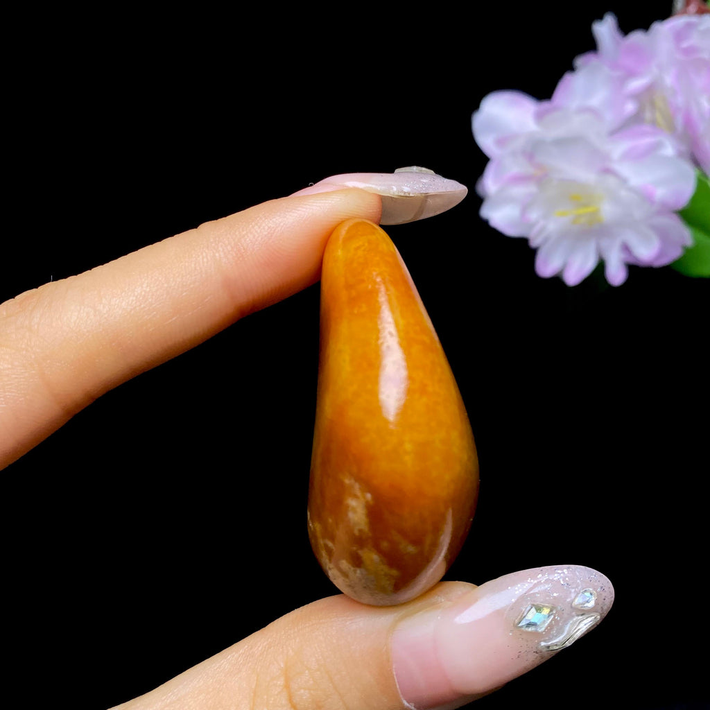 和田玉黄沁皮籽料挂件（43.3g）