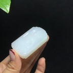 和田山料羊脂白玉观音（44.2g）