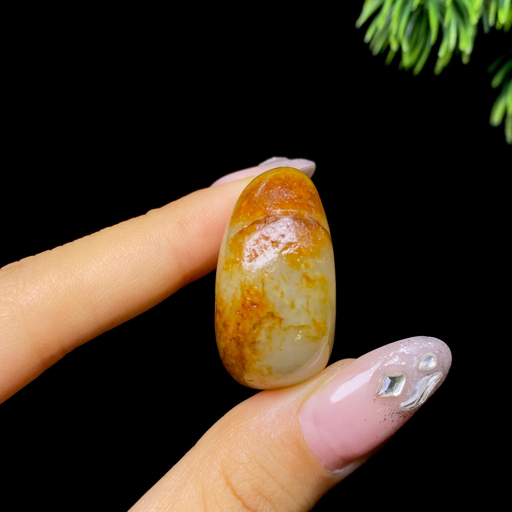 和田玉洒金皮籽料挂件（21.25g）