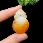 和田玉籽料如意平安牌（10.0g）