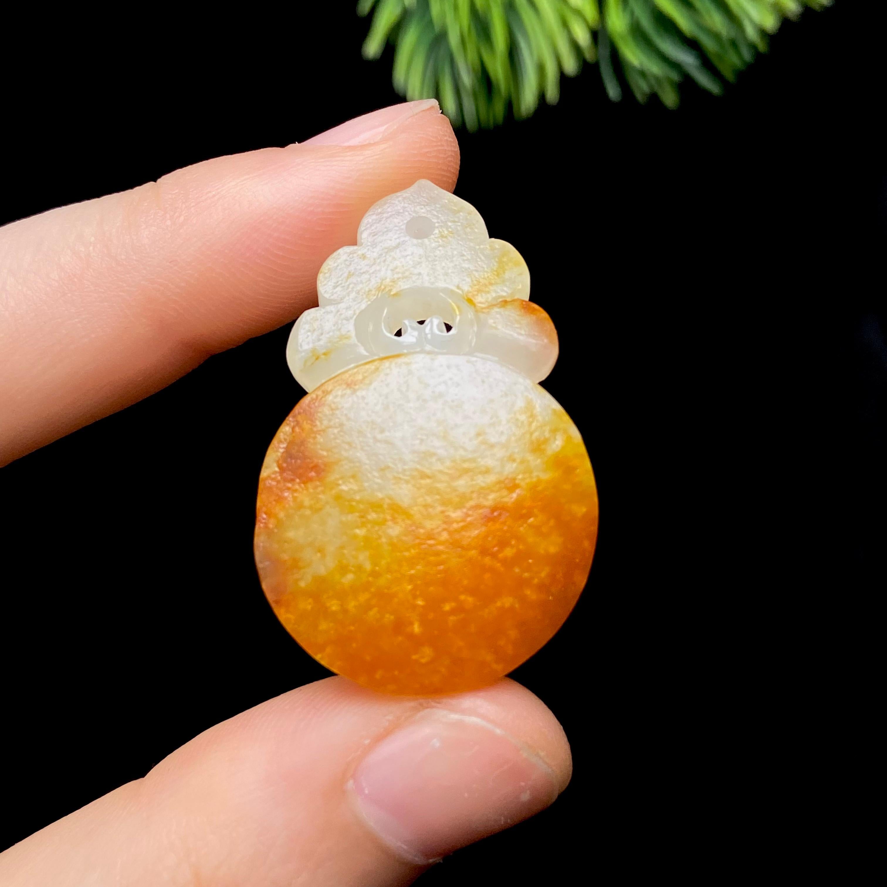 和田玉籽料如意平安牌（10.0g）