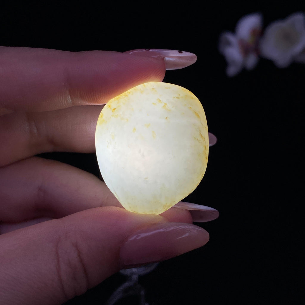 和田玉洒金皮籽料挂件（16.5g）
