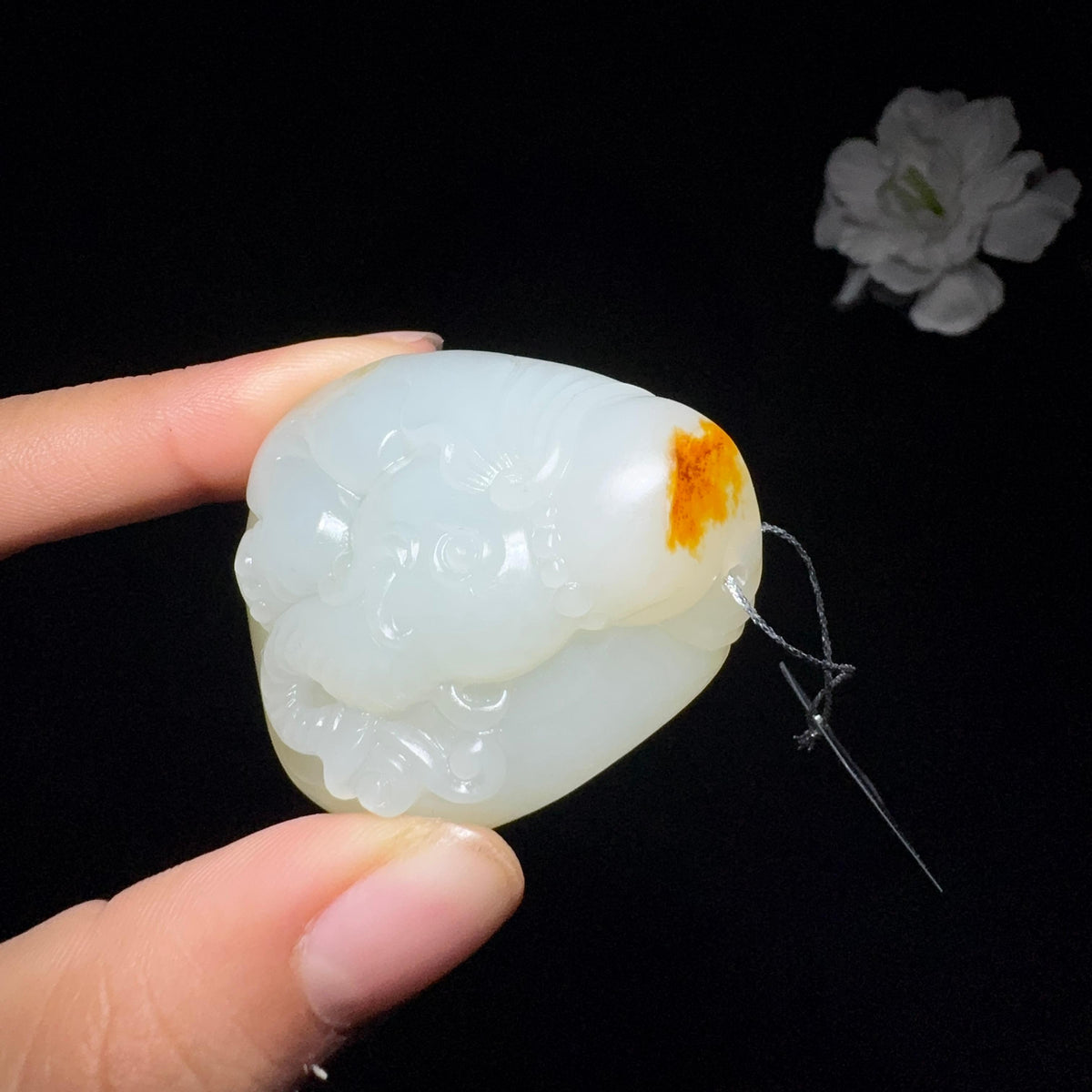 和田玉籽料太平有象（58.5g）