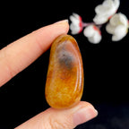 和田玉洒红皮籽料（41.3g）