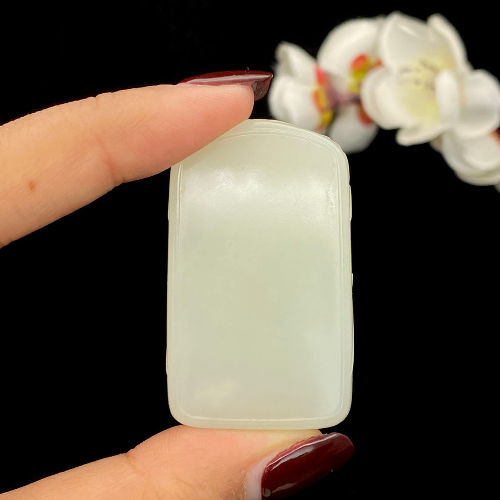 和田玉籽料【平安无事牌】（35.6g）