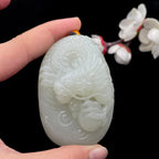 和田玉籽料【龙挂件】（99.1g）