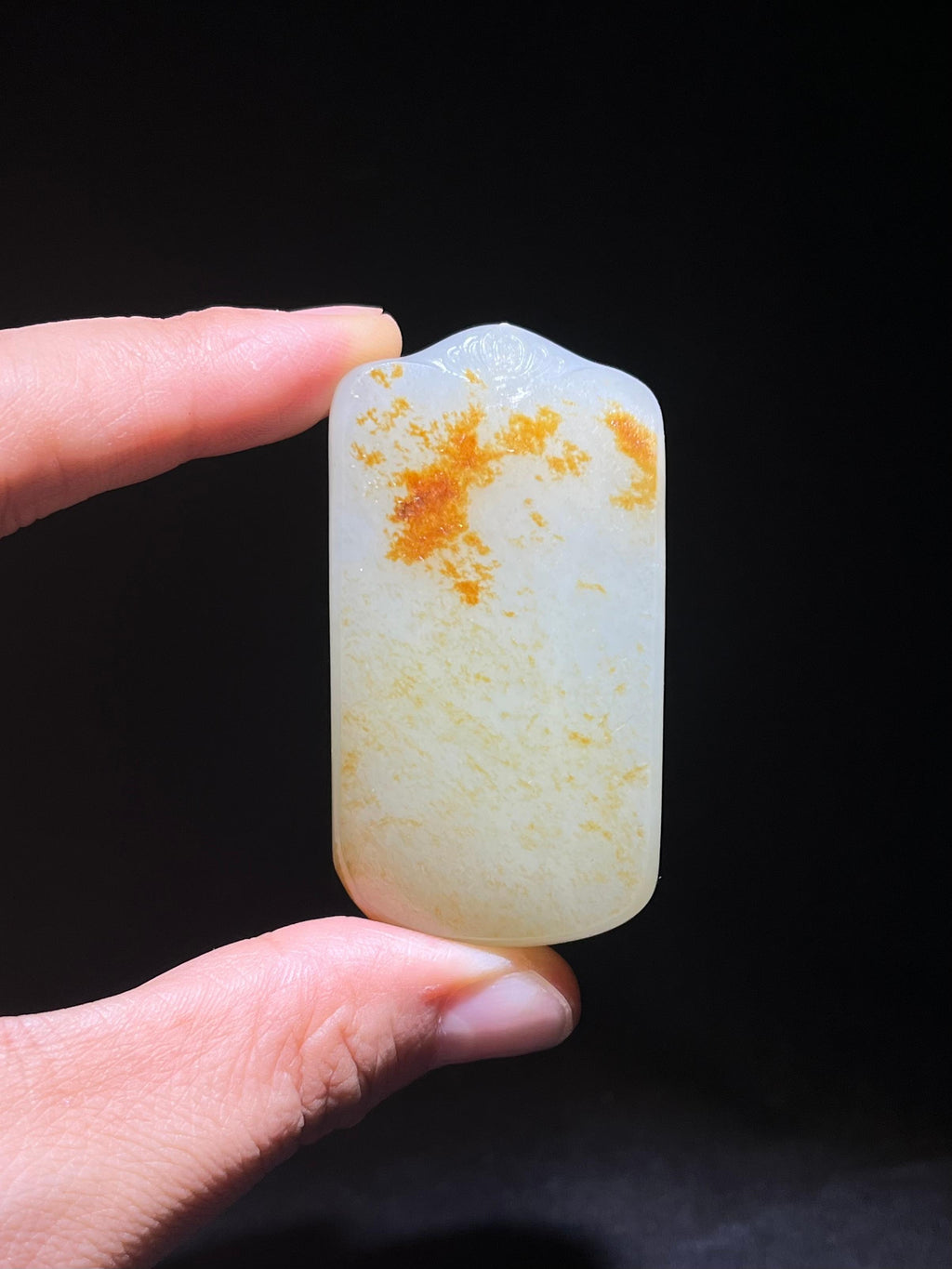 和田籽料无事牌（64.0g）